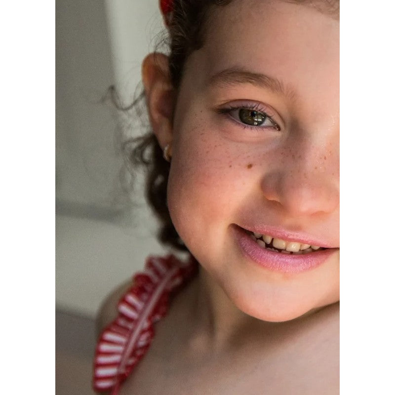 Organic Lip Balm for Kids (with color) - Raspberry