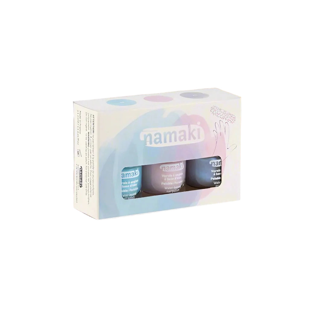 Kit 3 vernizes para criança Namaki