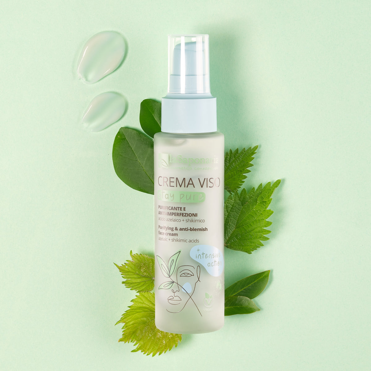 Creme de rosto Stay Pure La Saponaria