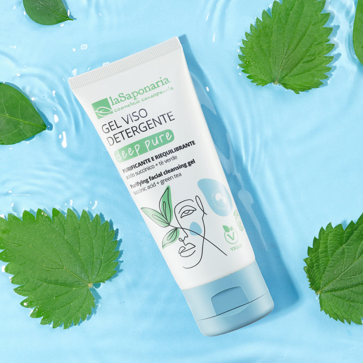 Deep Pure Facial Cleansing Gel - Purifying