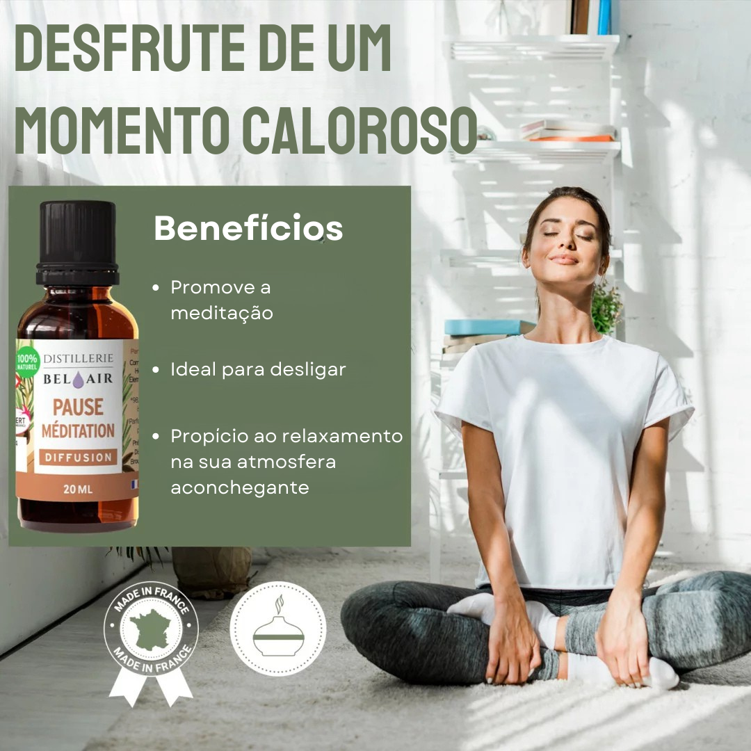 Perfume Ambiente Bio PAUSA MEDITAÇÃO