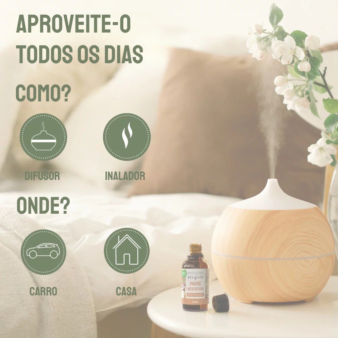 Perfume Ambiente Bio PAUSA MEDITAÇÃO