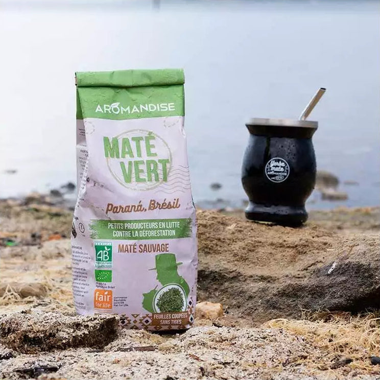 Chá Mate Verde Selvagem (biológico & comércio justo) da Aromandise