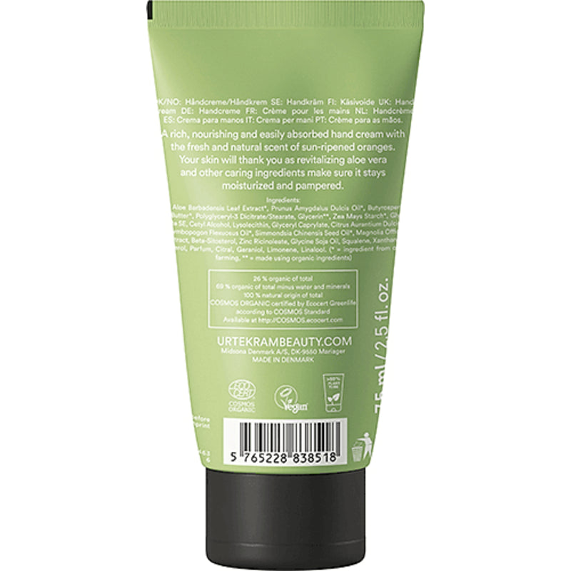 Organic Hand Cream - Aloe Vera (revitalizing)