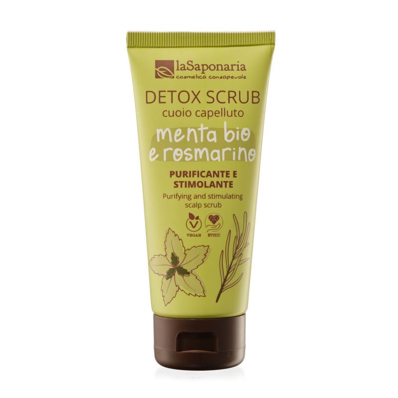 Detox Scalp Scrub - Purifying and Stimulating - Mint and Rosemary