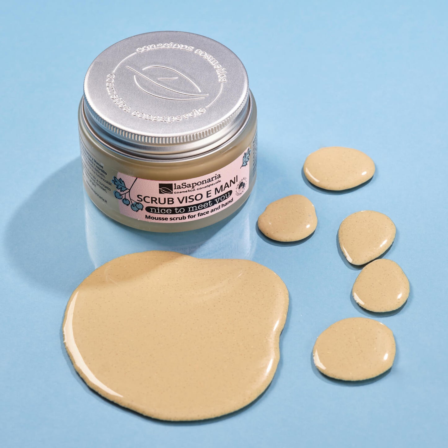Mousse exfoliante concentrado para rostro y manos - Encantado de conocerte