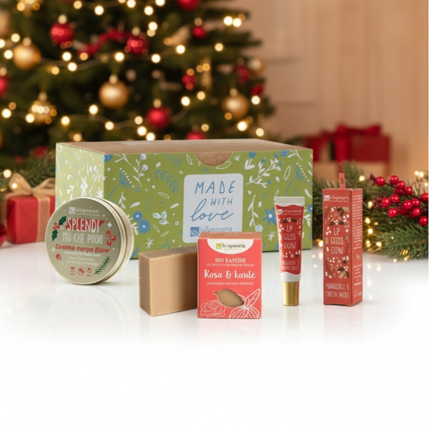 Conjunto presente para natal da La Saponaria