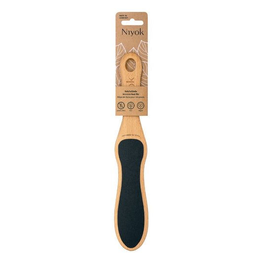 Lima de madera para pies