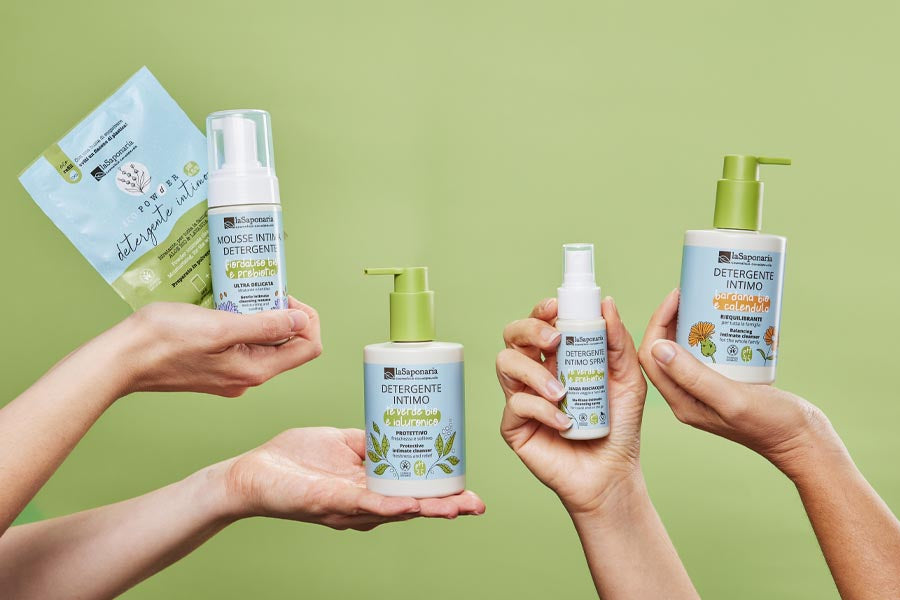 Spray de Higiene Íntima sem enxaguar - Chá Verde Bio & Prebióticos