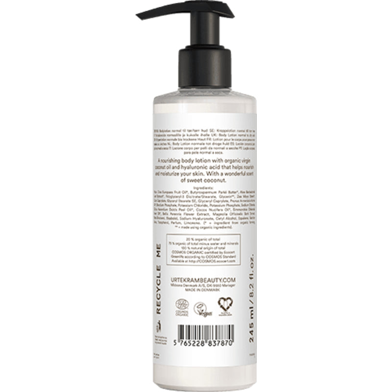 Organic Body Lotion - Coconut (moisturizing/normal skin)