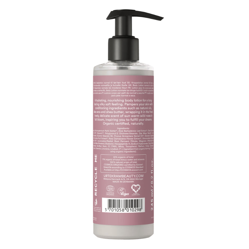 Organic Body Lotion - Wild Rose (Dare to dream)