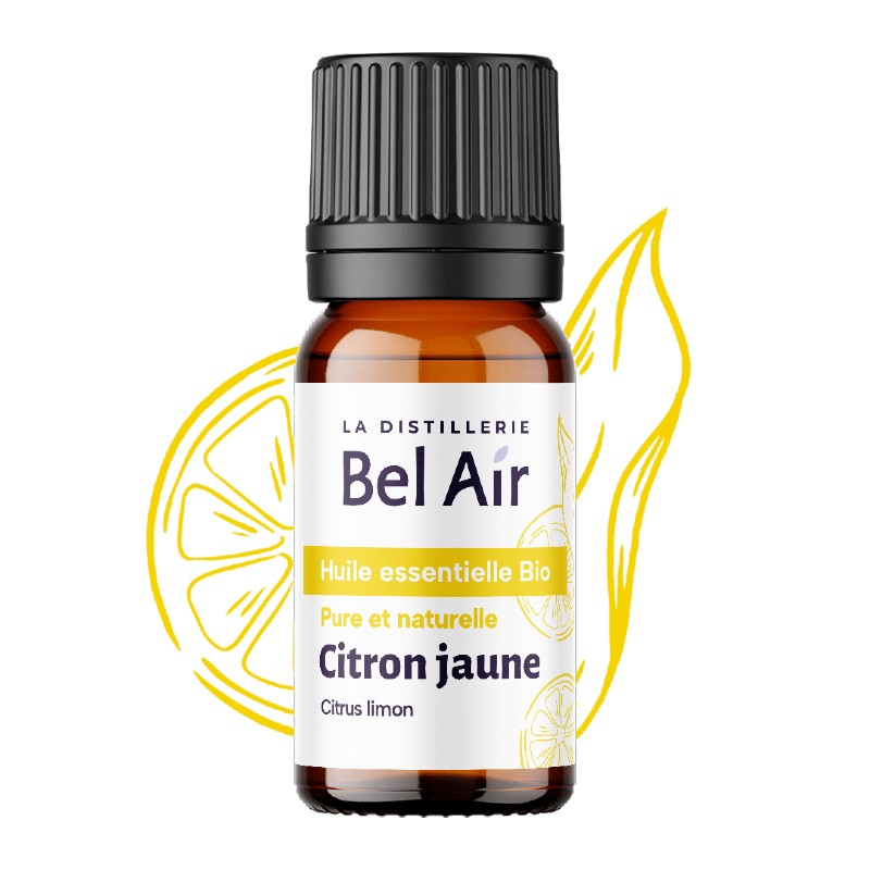 Organic Yellow Lemon Essential Oil (Spain)