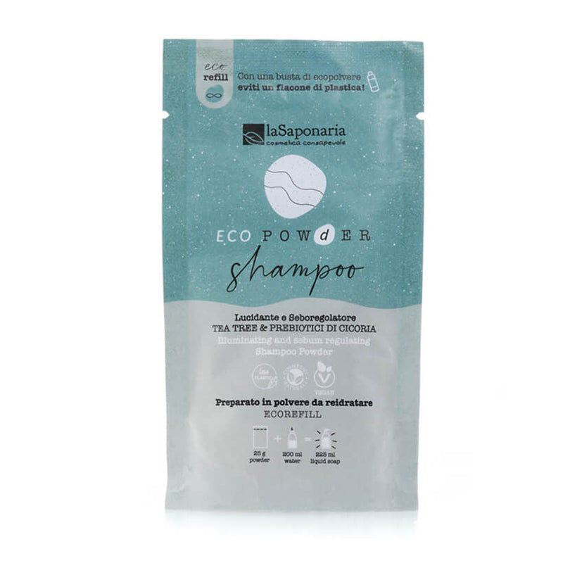 EcoPó for Brightening and Sebum-Regulating Shampoo (Tea Tree & Chicory Prebiotics)
