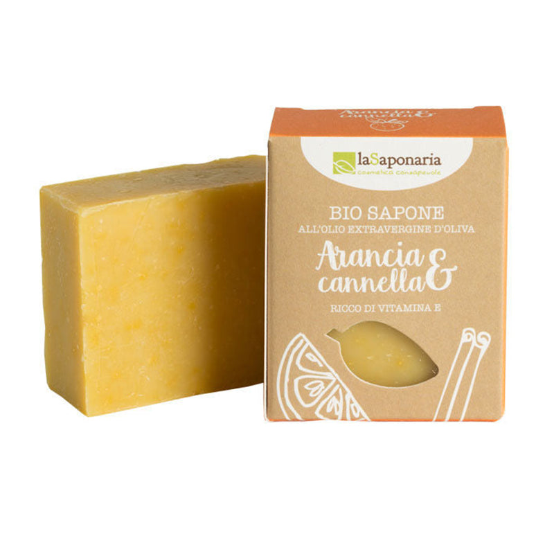Jabón Orgánico de Naranja y Canela