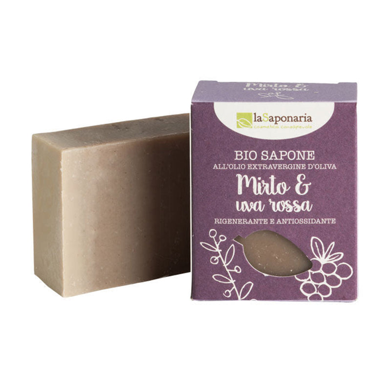 Organic Myrtle and Red Grape Soap