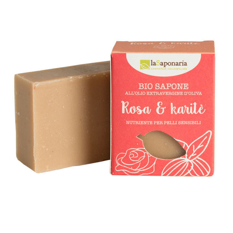 Organic Rose and Shea Soap