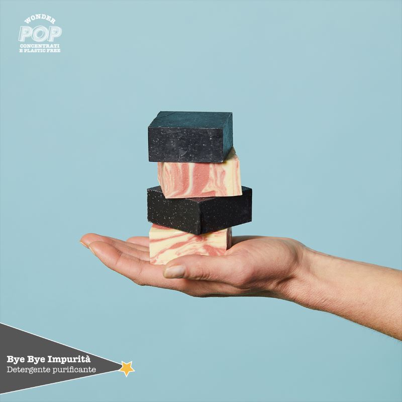 Purifying Facial Cleansing Soap - Bye Bye Impurità