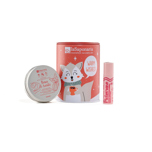 Hucha Bio Zorro Ártico - Manos y Labios