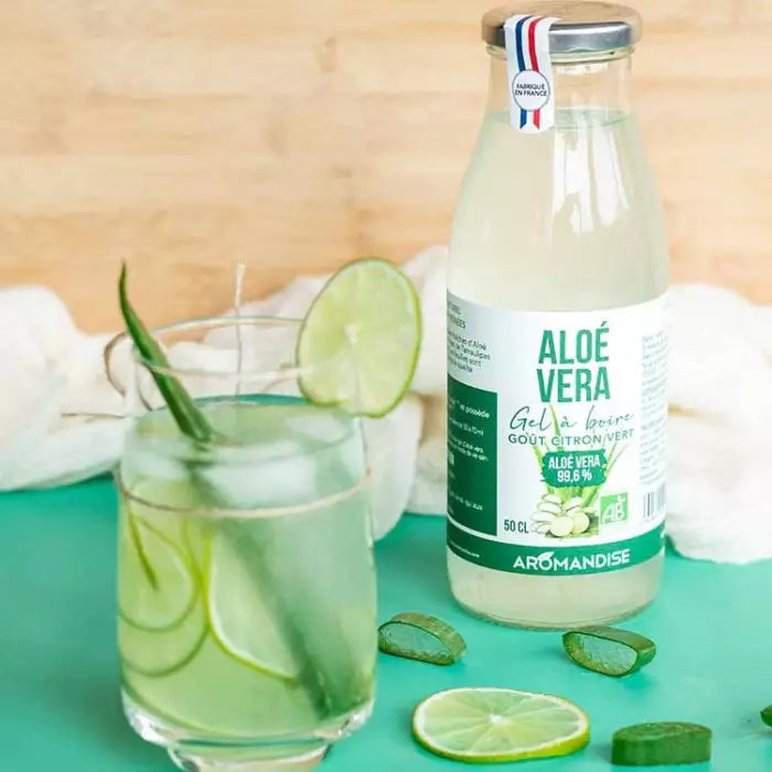 Aloe Vera y Lima - Gel Bebible 0.5L