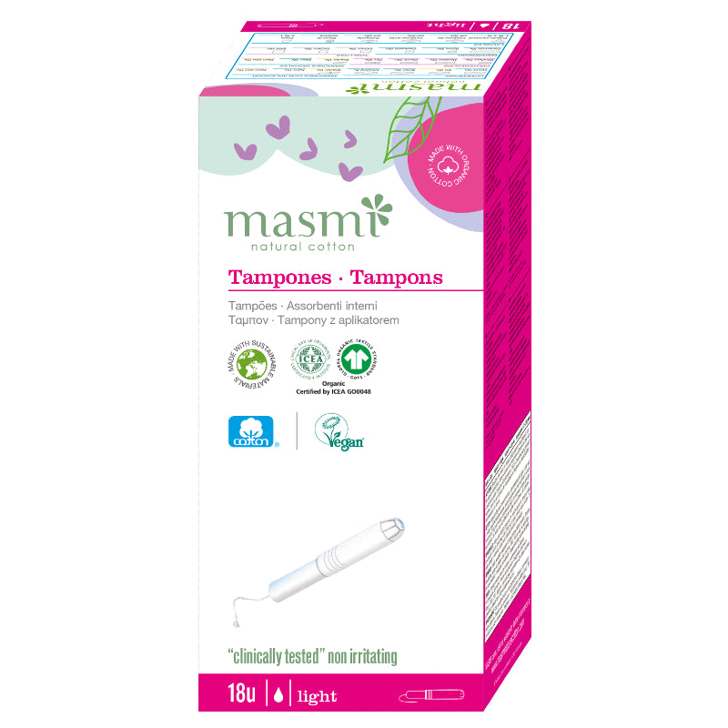 Aplicador com aplicador Mini com algodão biológico da Masmi