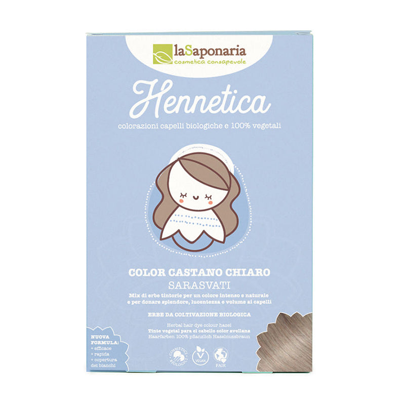 Light Brown Vegetable Hair Dye - Sarasvati