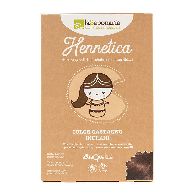 Vegetable hair dye Chestnut - Indrani