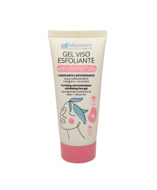 Gel Esfoliante rosto biologico La Saponaria