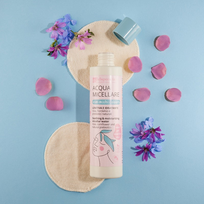 Água micelar bio La Saponaria (ambiente)
