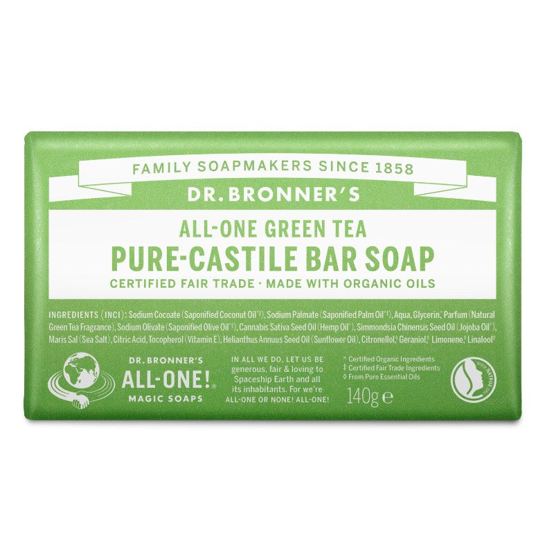 Sabonete Chá Verde 140g - Dr Bronner's