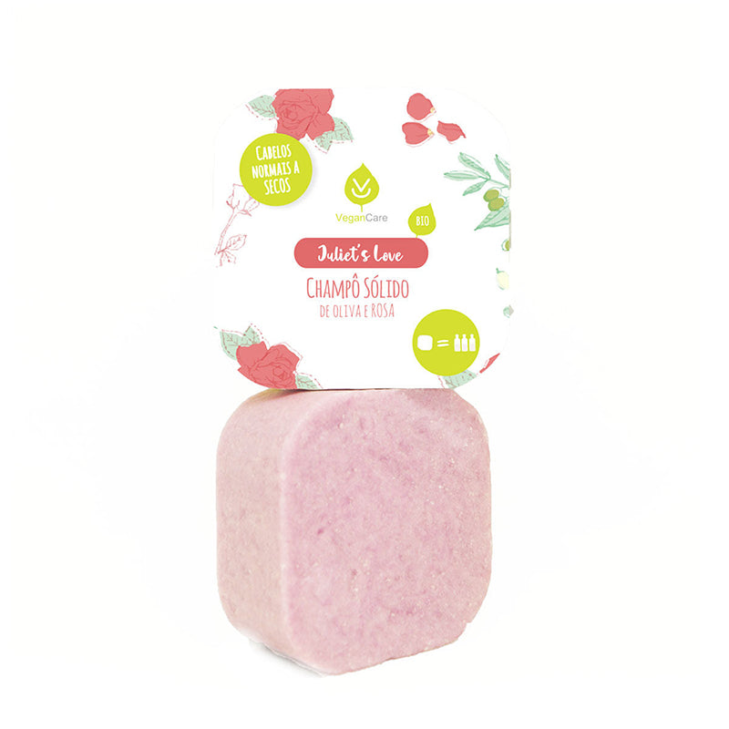 Olive and Rose Solid Shampoo - Juliet's Love (normal to dry hair)