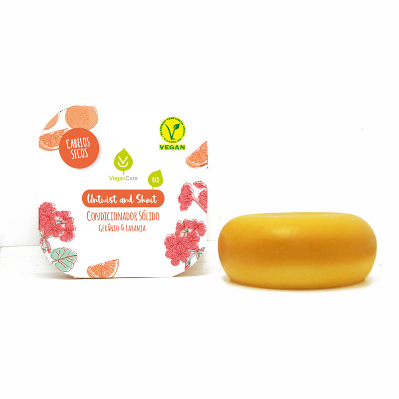 Untwist & Shout Solid Conditioner - Dry Hair (Geranium & Orange)