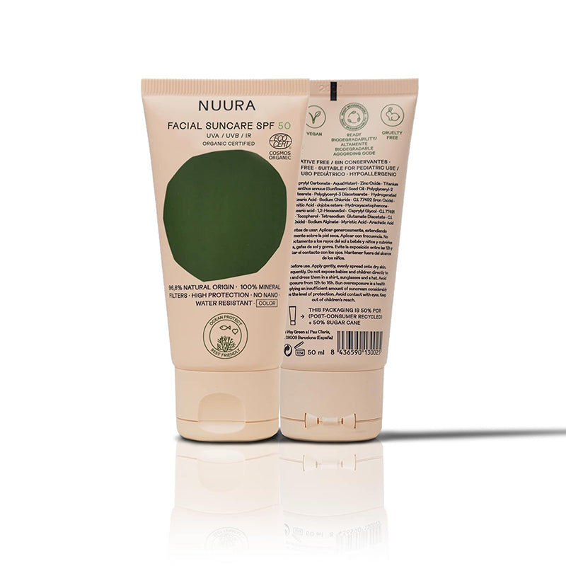 Creme Facial com Cor SPF50