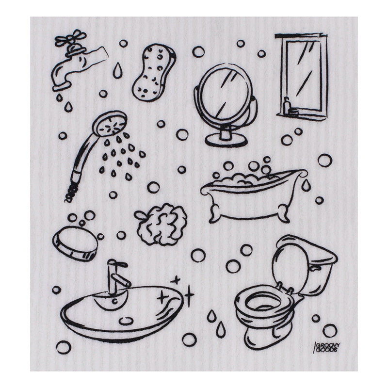Eco-Friendly Sponge Cloth (compostable) - Bathroom
