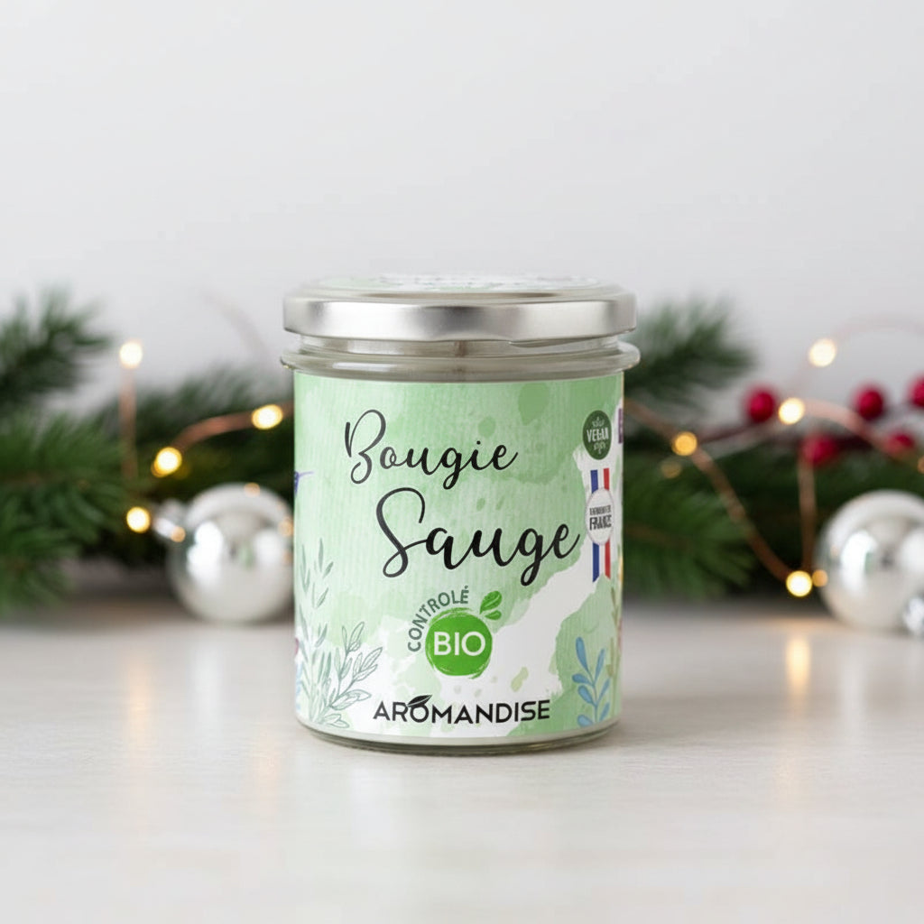 Vela de aroma de casa de salva Bio da La Saponaria