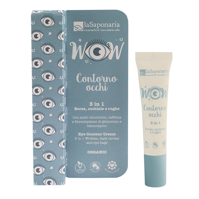 WOW Creme contorno dos olhos 3 em 1 - rugas, olheiras e papos