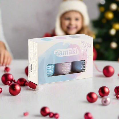 Set de 3 esmaltes de uñas al agua - Dulce Invierno