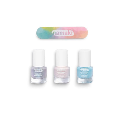 Conjunto de 3 Vernizes de Unhas à base de água - Doce Inverno