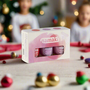 Set de 3 esmaltes de uñas infantiles al agua - Eternal Roses 