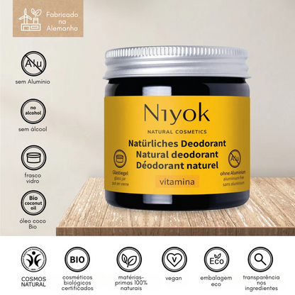 Natural Vitamin Deodorant Cream