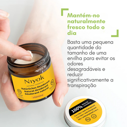 Natural Vitamin Deodorant Cream