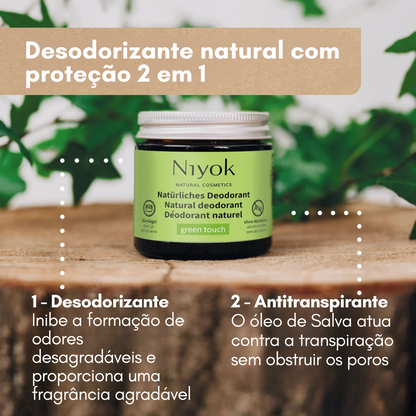 Oriental Wood Natural Deodorant Cream