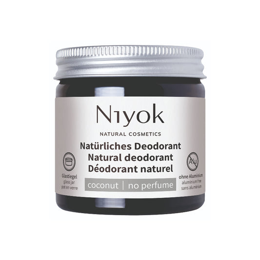 Natural Deodorant Cream Unscented