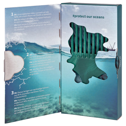 Pente Afro - Corda Marinha Reciclada da Niyok