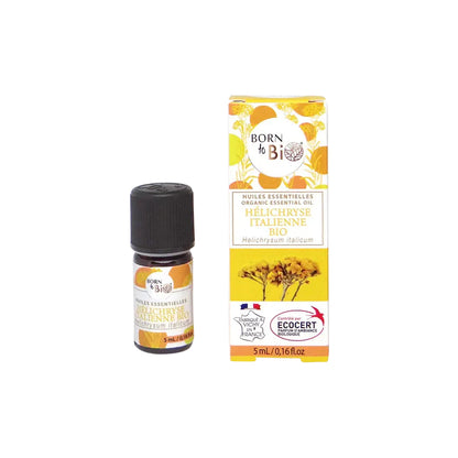 óleo essencial biológico de Helicriso 5 ml da Born to Bio