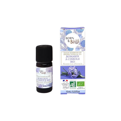 Óleo essencial biológico de alecrim cineol da Born to Bio 10 ml