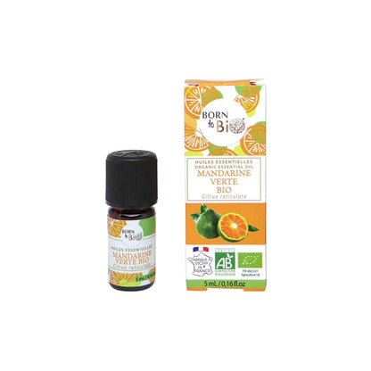 óleo essencial de madarina verde biológico a Born to Bio 5 ml