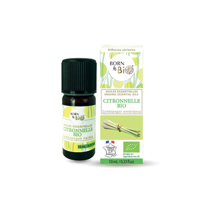 Óleo Essencial Biológico de citronela da Born to Bio 10 ml