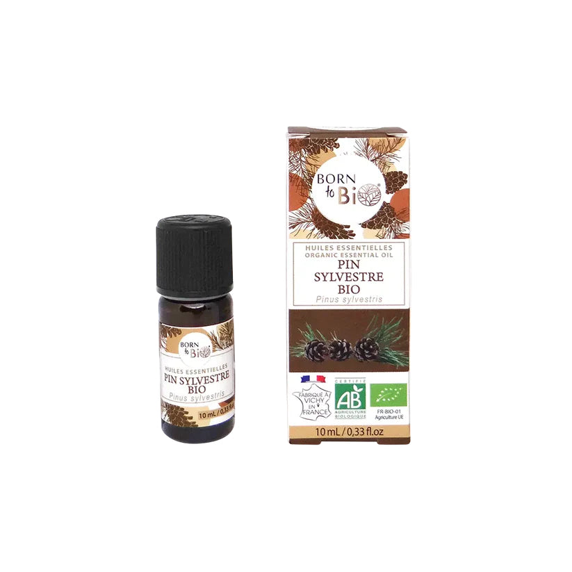 Óleo essencial de pinheiro silvestre biológico da Born to Bio 10 ml