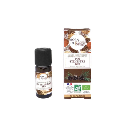 Óleo essencial de pinheiro silvestre biológico da Born to Bio 10 ml
