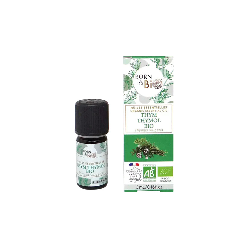 Óleo essencial de tomilho biológico da Born to Bio 5 ml